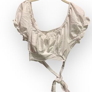 LIVE 4 TRUTH White Crop Top